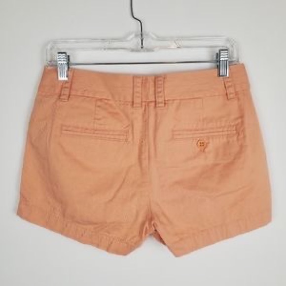 J.Crew 3” Broken-in Chino Short in peach, size 0 - Picture 2 of 5